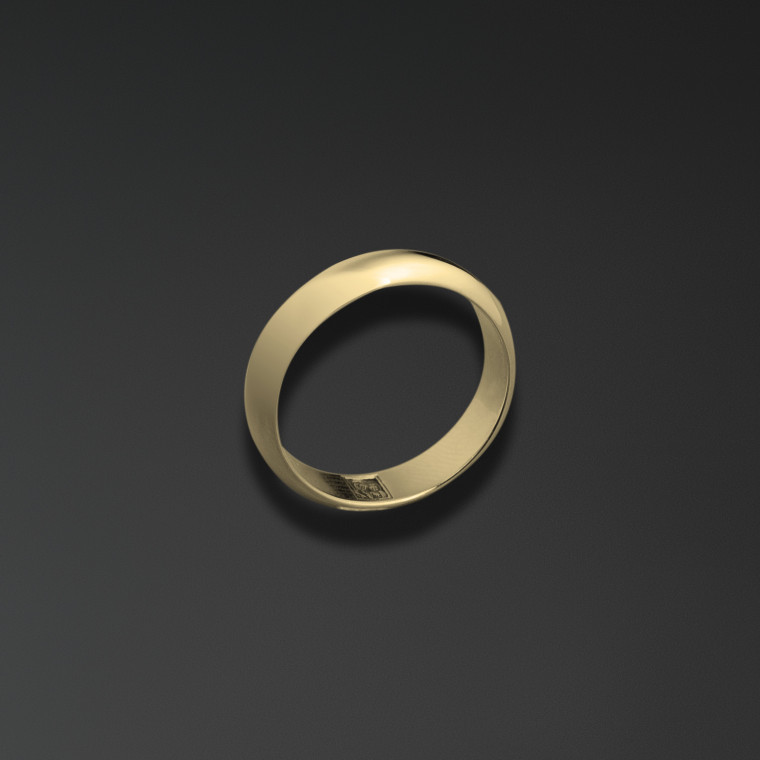 Anello di fidanzamento con l'immagine della Madre di Dio «Kazan»