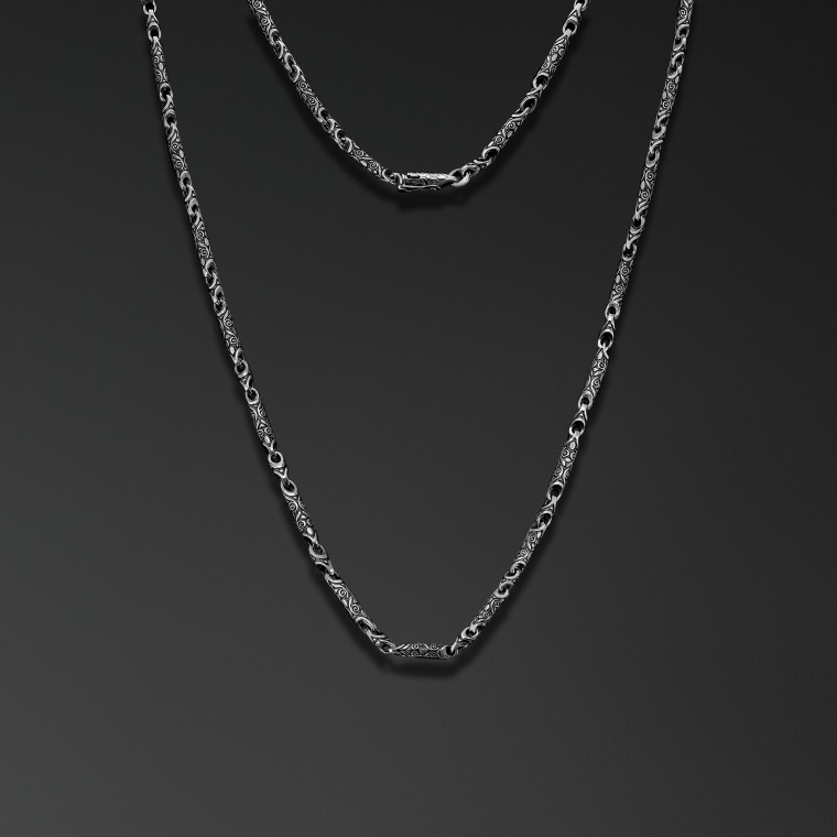 “Engraved designs” (thin)  Chain