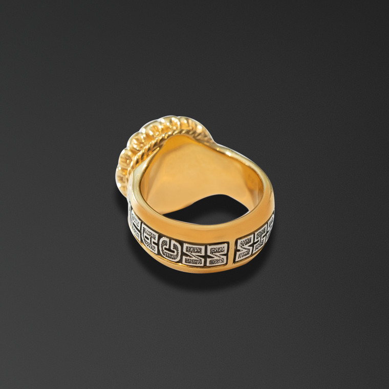 Anello con sigillo»Corona