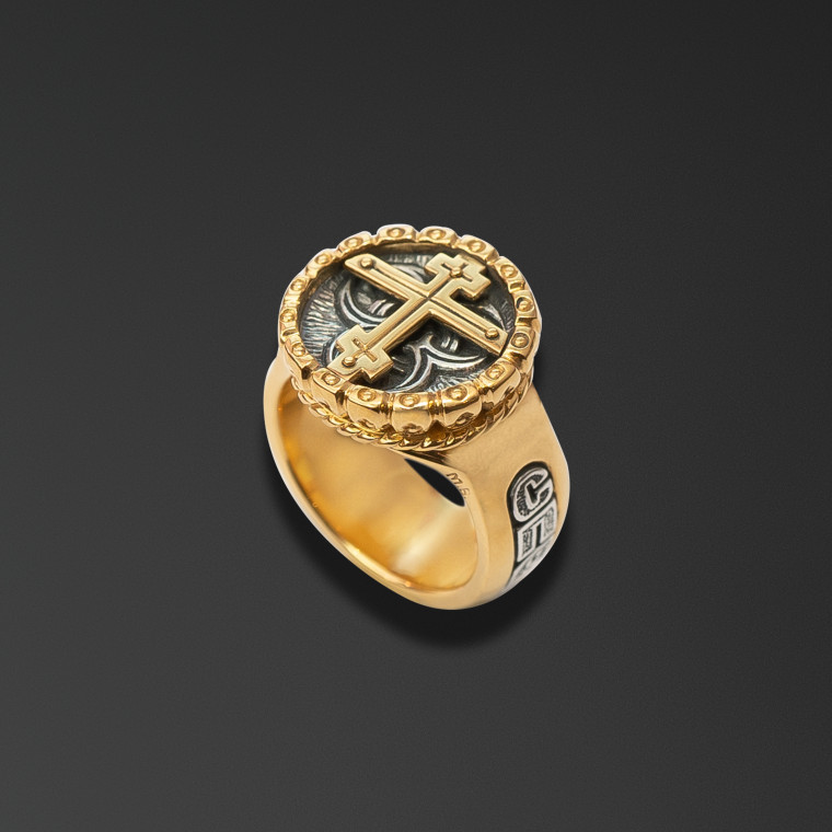 Anello con sigillo»Corona